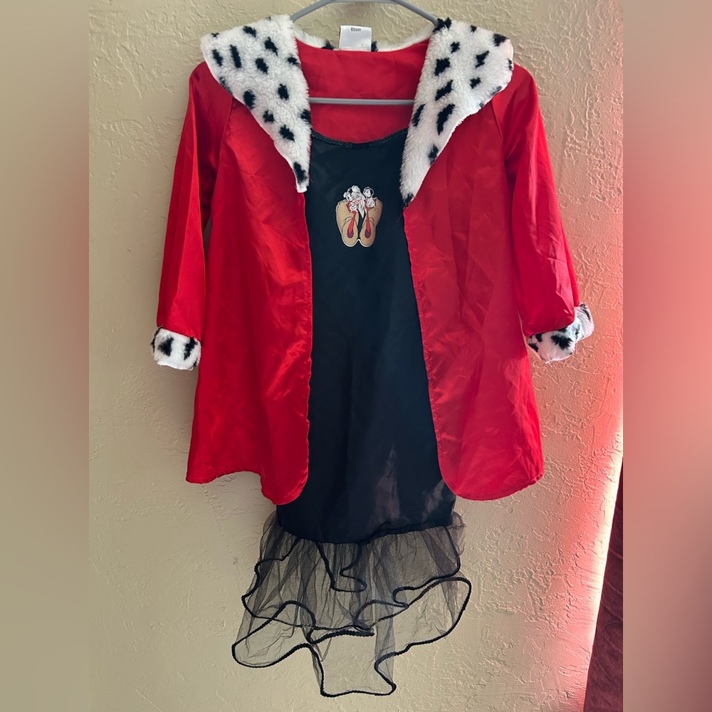 Vintage 90s Cruella Deville Costume